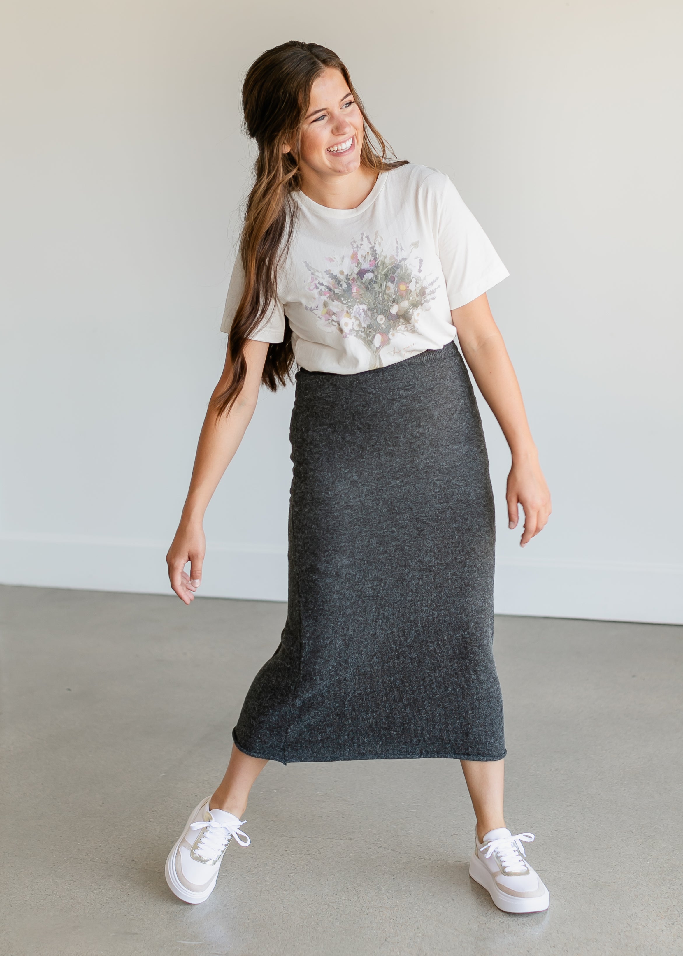 Jessa Sweater Midi Skirt