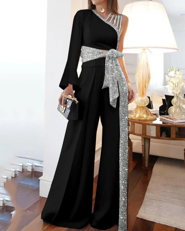 Fashion Elegant Holiday Casual Jumpsuit Women